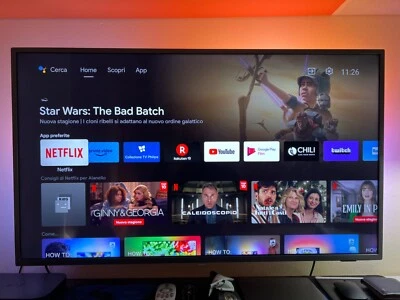 Smart Tv 43” Philips Series 7300 con ambilights, android tv  - Immagine 1 di 3