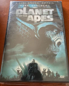Planet Of The Apes DVD 2001  2 - Disc Special Edition Mark Wahlberg movie Sealed - Picture 1 of 2