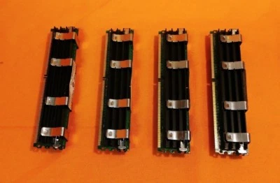 Crucial (4x1) 4GB DDR2 Memory [CT12872AP80E.18FD6D4] 240-PIN 128Mx72 DDR2 PC2-6 - Image 1 of 2