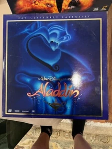 WALT DISNEY CLASSIC ALADDIN LASERDISC 1662 CS CAV LETTERBOX FORMAT DISNEYLAND - Picture 1 of 2