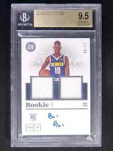 2019-20 Encased Bol Bol #267 RC Rookie Dual Jersey Patch Auto #11/99 BGS 9.5 - Picture 1 of 2