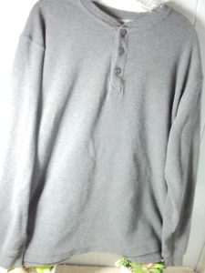 L. L. Bean Sweater Men's XL Gray Oversized Pullover Long Sleeve Casual Workwear - Picture 1 of 4