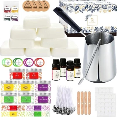 Candle Making Kits for Adults Beginners,Soy Wax for Candle Making,Candle Making - Image 1 of 4