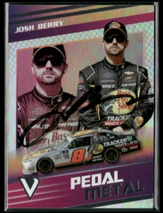 Firmado 2023 Panini Chronicles #2 Josh Berry Pedal to the Metal - IP Automático - Imagen 1 de 2