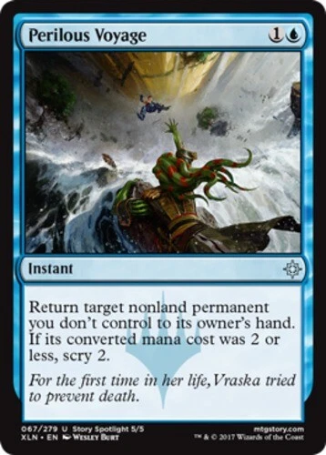 4 Perilous Voyage ~ Near Mint Ixalan 4x x4 Playset MTG Magic UltimateMTG Blue Ca - Image 1 of 1