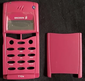 NEW ORIGINAL ERICSSON VINTAGE T10s FRONT COVER & FLIP COVER. - Picture 1 of 2