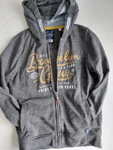 Pullover Sweatshirt gr. 146 C&A grau Junge Kleidung mit kapuze - Bild 1 von 3