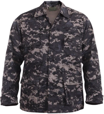BDU Shirt Tactical Military Uniform Army Coat Camouflage Army Fatigue Jacket - Image 1 of 2