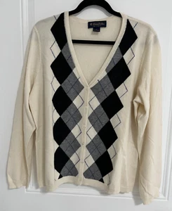 Brooks Brothers Women’s 100% Cashmere Buttoned Cardigan- Size XL - MRSP$459 - Bild 1 von 5