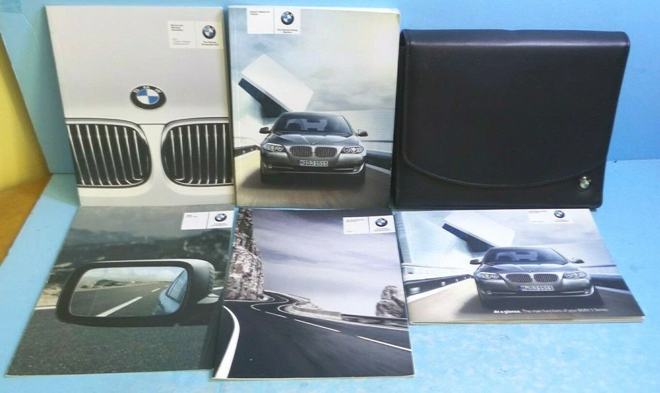 11 2011 BMW Serie 5/528i/535i/550i/xDrive manual del propietario con navegación Foto 1 de 1