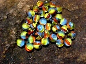 20 1999 MARBLE KING 4 COLOR (ST MARYS MIMIC) CATS EYE , CAT EYE MARBLES $14.99