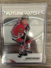 Jeremy Roenick All Time Future Watch SP Legends Clear Cut Hockey Card 401