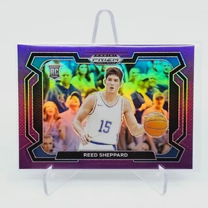 REED SHEPPARD 2024 Panini Prizm Draft Picks Purple Prizm Variations /75 π₯ RC - Picture 1 of 2