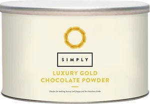 Simply Luxuriöse Goldene Trinkschokolade 1 Kg Trommel, Kakao Pulver, Frappe, UK - Bild 1 von 21