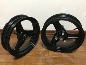Honda NSR 50 - 80 Mini AC10 1990 OEM Front & Rear Rim Set 12inc Wheels NSR50 RS - Picture 1 of 1