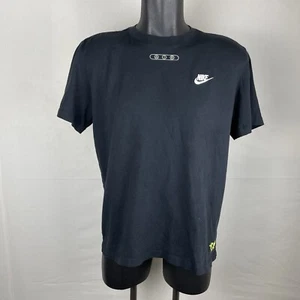 Nike Sportswear Men's Footwear Air World Graphic T-Shirt Large Black CT6540-010 - Picture 1 of 6