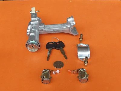 NEW IGNITION BARREL / STEERING LOCK + 2 DOORS SUIT HILUX 4 RUNNER 1988 - 2002  - Image 1 of 4