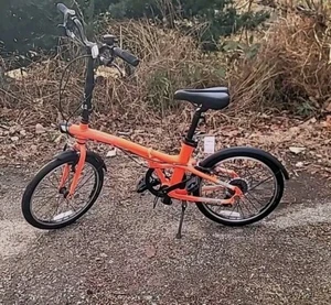 Decathlon B'Twin Tilt 500 Aluminum Folding Bicycle BRAND NEW! Lightweight Lot #1 - Picture 1 of 22