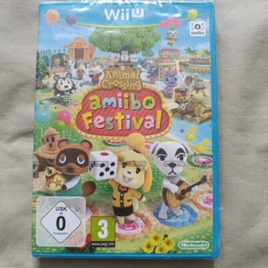 Animal Crossing Amiibo Festival Wii U Game Brand New - Picture 1 of 3
