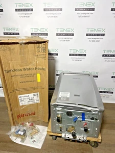Rinnai REP160eN Outdoor Tankless Water Heater 160K BTU Natural Gas (L-11 #6141) - Picture 1 of 17