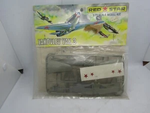 Red Star Yakovlev Yak 3  Airplane Plastic Model Kit 1/72 RS103 - Picture 1 of 2