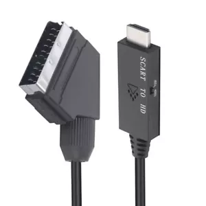 SCART Zu HDMI Konverter SCART Auf HDMI Adapter Video Audio Konverter Videokabel - Bild 1 von 13