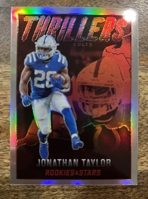 2022 Panini Rookies & Stars - Thrillers Jonathan Taylor #TH-12 Silver Prizm - Image 1 of 2