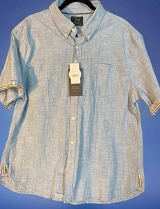 NWT Jach’s New York Heritage Chambray 2XL Light Indigo Stretch Patriotic🇺🇸 New - Picture 1 of 24