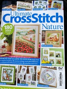 Ultimate Cross Stitch Nature 180 gráficos patos, zorros, conejos, casa de amapola, ciervos - Imagen 1 de 14