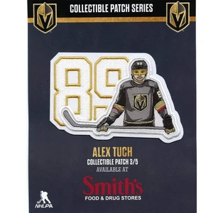 Las Vegas Golden Knights Alex Tuch #89 NHL Patch 1 of 5 (2nd Series) - Picture 1 of 1