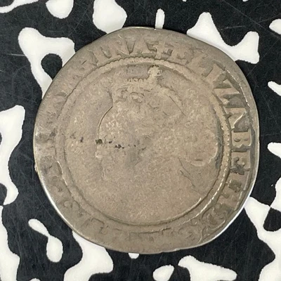 1580 Great Britain Elizabeth I 6 Pence Sixpence Lot#JM9445 Silver! S-2572 - Image 1 of 2