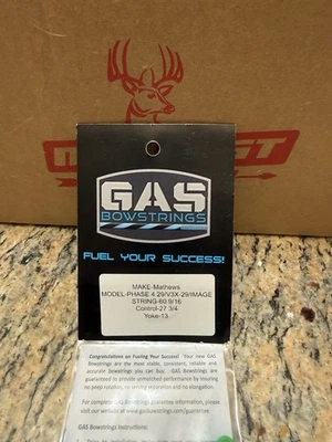 Gas Bow Strings Matthews Phase 4 Size 29, V3X 29 or Image - Image 1 of 2
