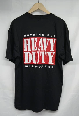 复古 Milwaukee Tools Nothing But Heavy Duty T 恤 XL 码 — 第 1/4 张图片