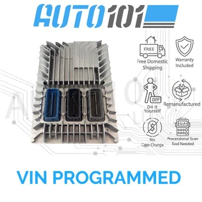 Computadora de motor Chevrolet Impala 2017-2020 programada VIN ECM 12667002 GM Foto 1 de 3