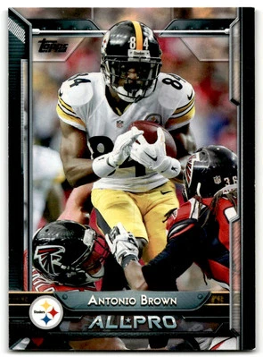 2015 Topps Antonio Brown #269 Pittsburgh Steelers - Image 1 of 2