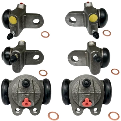 Juego de cilindros de rueda de autos Plymouth y Dodge 1946-56, delanteros y traseros Foto 1 de 4