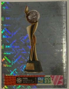 Panini FIFA Women's World Cup AU NZ 2023 - WORLD CUP TROPHY #2 Foil Sticker - Picture 1 of 2