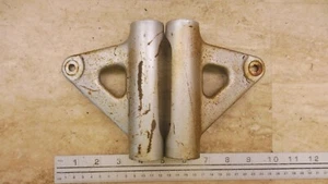 1974 Yamaha DT360 Enduro Y288-2> fork ears headlight mounts left right set pair - Picture 1 of 10