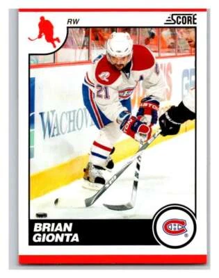 (HCW) 2010-11 Score Glossy #263 Brian Gionta Canadiens Mint - Image 1 of 3