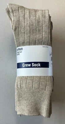 Talla de zapato 9-12 | Para hombres 9 pares de calcetines informales finos multirrones (tripulación) #4191 Foto 1 de 4