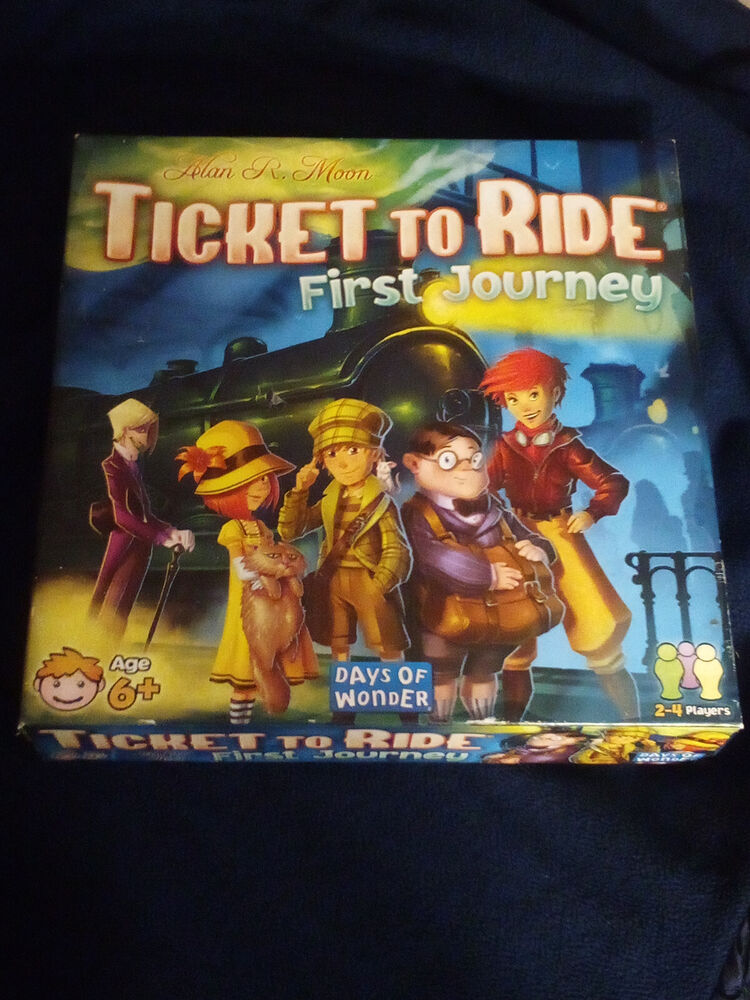 Days of Wonder Ticket to Ride First Journey Board Game (DO7225)