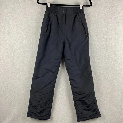 Pantalones de nieve Fera para mujer 4 S negros con cremallera al tobillo esquí aislados rendimiento de invierno Foto 1 de 4