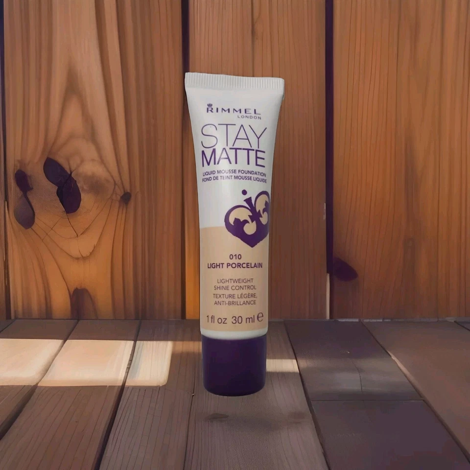 Rimmel London Stay Matte Liquid Mousse Foundation 010 Light Porcelain 1 oz - Image 1 of 1
