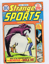 Strange Sports Stories #6  DC Pub 1974 The Monster in Hole 18 !