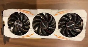 GIGABYTE GTX 1080 Ti 11GB Graphics White Video Cards GV-N108TGAMING OC-11GDC1 - Picture 1 of 6