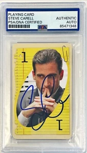 2020 The Office UNO Steve Carell Michael Scott Signed Auto Card 1 PSA DNA - Picture 1 of 1