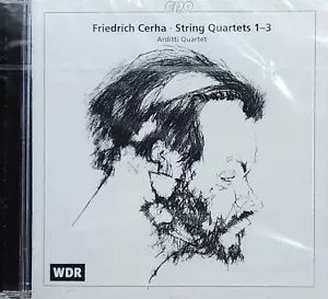 Arditti Quartet: Friedrich Cerha - String Quartets 1-3 NEW CD WDR 1999 Germany - Picture 1 of 2