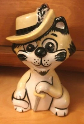 Lorna Bailey MUSKETEER Cat Limited Edition 1 of 1 UNIQUE - Image 1 of 4