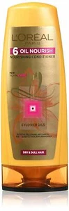L'Oreal Paris 6 Oil Nourish Conditioner, 175ml Strong Soft Smooth Shiny hairs - Picture 1 of 2