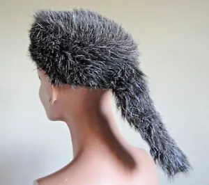 Campfire Kids Daniel Boon - Davey Crockett Faux Fur Cap sz 4-6X - Picture 1 of 5